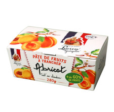 Lucien Georgelin Pate de Fruit à trancher Abricot la boite de 280g