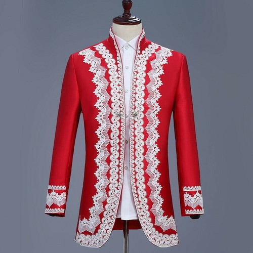 Hommes brodé tunique hussard - brodé,