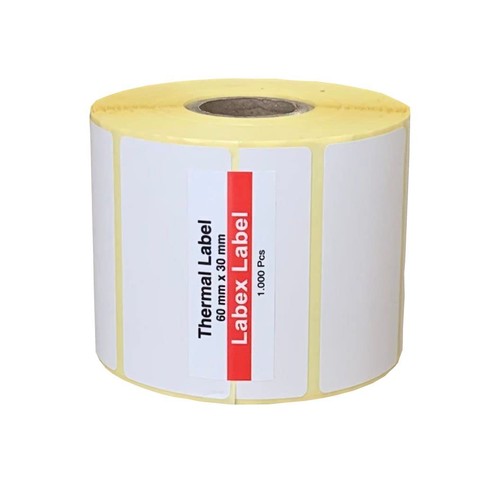 étiquette thermique 60x30 - 60x30, mm