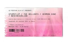 RARE / TICKET BILLET CONCERT -