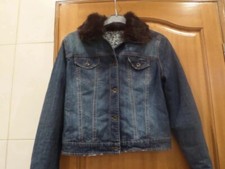 superbe veste en jeans taille