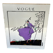 Miroir Vogue Vintage Publicitaire Art Deco Couverture Mars 1916