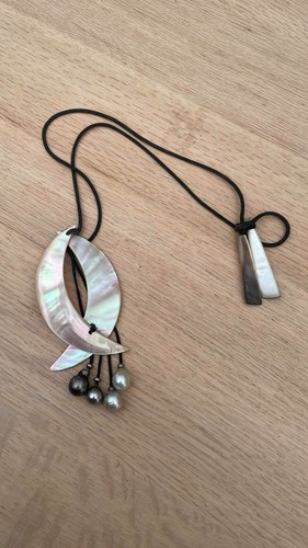 Collier nacre perles - collier,