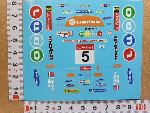 Decals ford fiesta - decals, r5