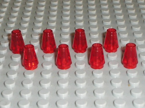 Lego trred cone 1x1 - 8,