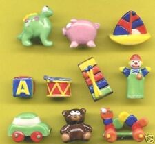 * FEVES    LA MALLE AUX JOUETS   série complète ..ref. D37