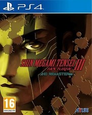 SHIN MEGAMI TENSEI III NOCTURNE HD REMASTER PS4 EURO FR NEW