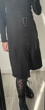 Jupes femme 38 noir mi longue