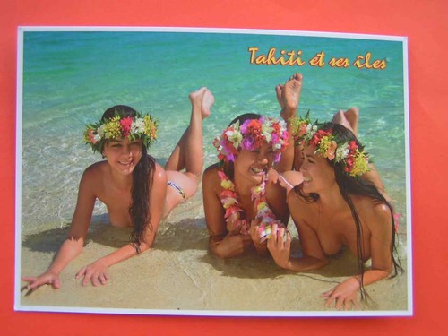 Cpm polynesie tahiti - cpm, "filles