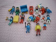 un lot de 15 playmobil vintage des années 1974  N2