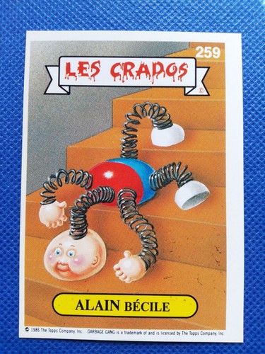 Les crados série carte - crados, 2/carte