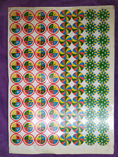 Plaque de disques de toupies de comptoir - daté 1955 - en tôLe litho -