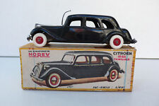 LES MINIATURES DE NOREV  CITROEN 15-SIX TRACTION AV  CHASSIS MÉTAL 1954 BON ÉTAT