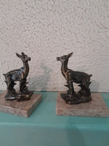 Sculpture animalière biches - animalière,