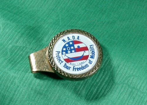 Vintage 1971 money clip - 1971,