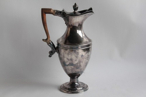 Aiguière métal argenté