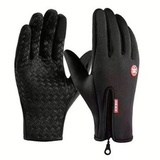 Gants Hiver Antidérapants Tactiles Unisexes Vélo Moto Conduite Sport Imperméable