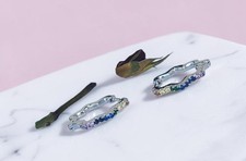 Créoles Forme Fleurs En