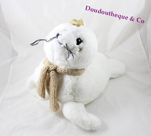 Peluche range pyjama phoque