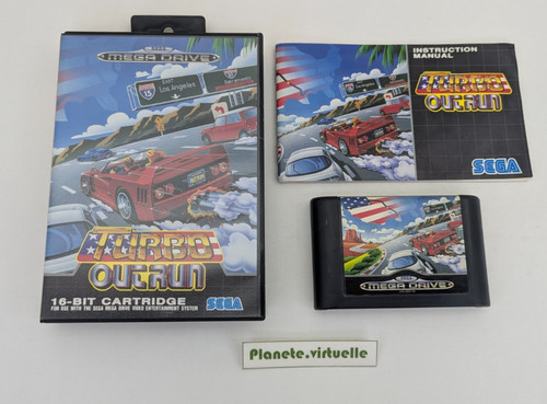 Turbo outrun sega - turbo, megadrive