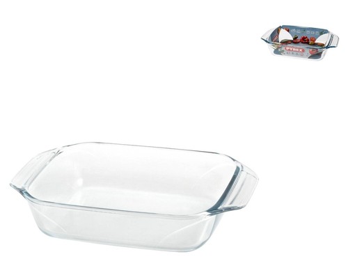 Plat rectangulaire pyrex - plat, en