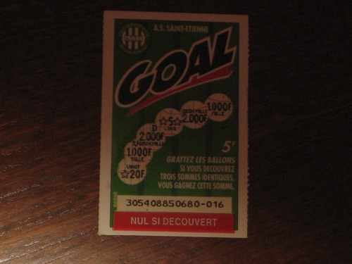 Ticket fdj goal foot - fdj,