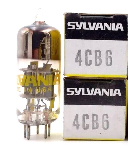 Tube 4cb6 sylvania nos - 4cb6,