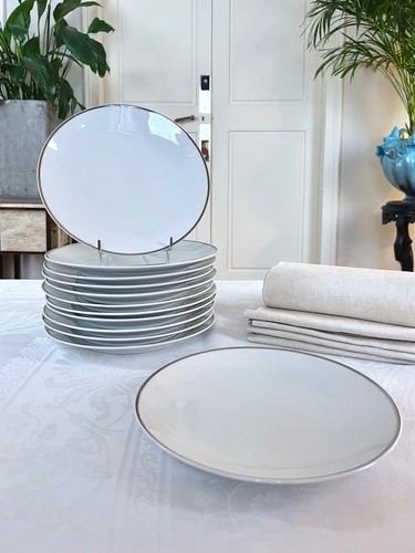 Lot assiettes plates - assiettes, vintage