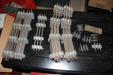 En O lot de rails aiguillages en 3 rails de chez Jep ancien modele