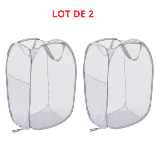 Lot paniers linge pliables - lot, 2