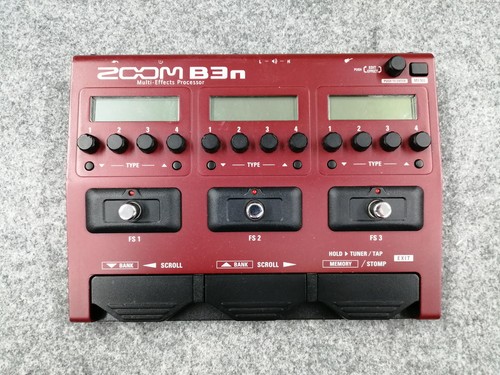 Zoom multi effect pedal b3n - multi-effect,