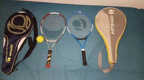 Raquette tennis avec le - raquette, de