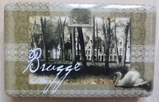 Boîte en métal rectangulaire à motifs BRUGGE