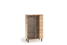 Vitrine sur pied - , en