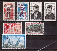 Nouvelle Calédonie année 1971 postes oblitérés TB  cote 28.5