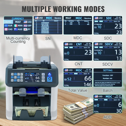 Compteuse billets machine - compteuse,