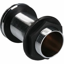 Bouchon de baignoire lavabo en laiton chromé 1-1/4" 32 mm bouton-poussoir à c...