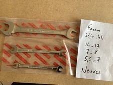 FACOM - LOT de 3 clés plates