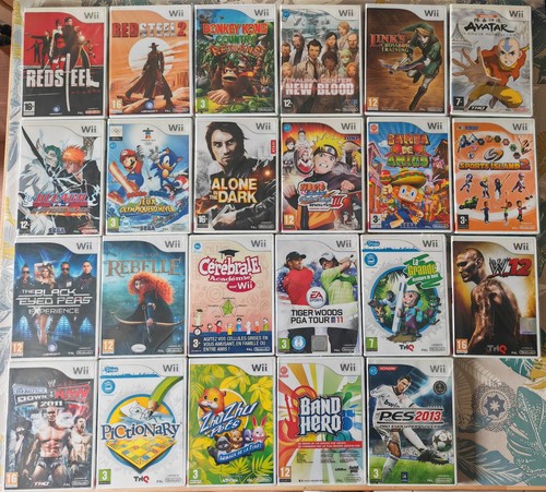 Lot jeux wii - 23,