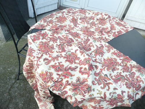 Tissu ancien vintage - tissu,