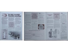 BROCHURE ENCEINTES ELIPSON 1985 