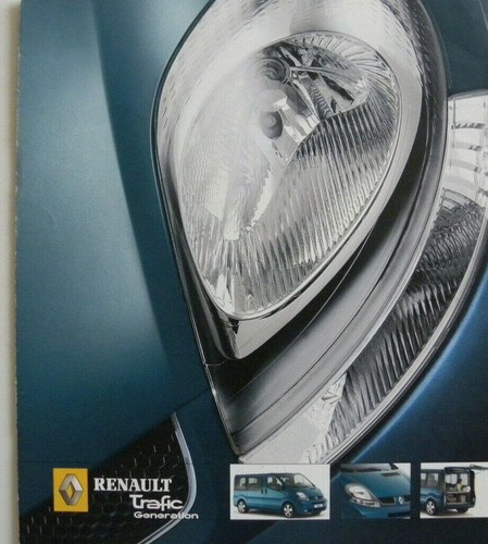 Brochure renault trafic - brochure,