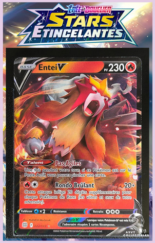 Carte pokémon entei 022 172 - entei, v