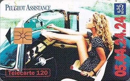 Telecarte peugeot assistance - peugeot,