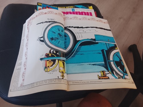Spirou 1967 poster double - spirou,
