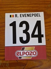 Dossard tour espagne remco - dossard,