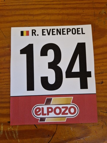Dossard tour espagne - dossard,
