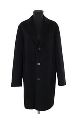 Manteau en laine bleu The