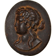 France, Médaille, Buste de