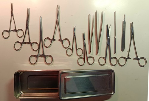 Instruments chirurgie lot de - chirurgie, :